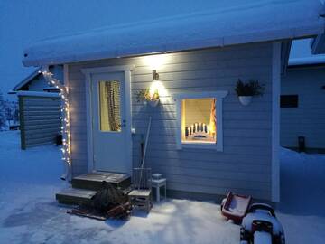 Фотографии Шале Cozy Cottage г. Рованиеми (Финляндия) №4 Фото Шале Cozy Cottage г. Рованиеми 4