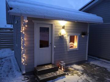Фотографии Шале Cozy Cottage г. Рованиеми (Финляндия) №1 Фото Шале Cozy Cottage г. Рованиеми 1