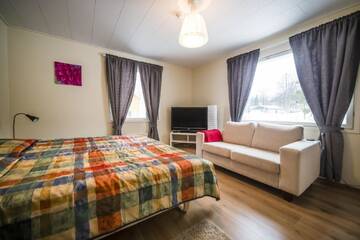 Фотографии Дома для отпуска Hotel Aakenus Holiday Home Kymppi г. Рованиеми (Финляндия) №1 Фото Дома для отпуска Hotel Aakenus Holiday Home Kymppi г. Рованиеми 1
