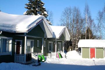 Фотографии Дома для отпуска Ounasvaara Sport Cottages г. Рованиеми (Финляндия) №1 Фото Дома для отпуска Ounasvaara Sport Cottages г. Рованиеми 1
