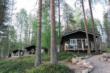 Фотографии Шале LakeLodge Kiehinen г. Рованиеми (Финляндия) №1 Фото Шале LakeLodge Kiehinen г. Рованиеми 1