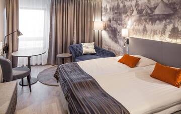 Фото номера Номер с кроватью размера «king-size» Отель Scandic Rovaniemi City г. Рованиеми 3
