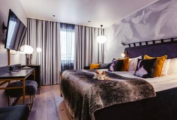 Фото номера Style Twin Room Отель Arctic City Hotel г. Рованиеми 3