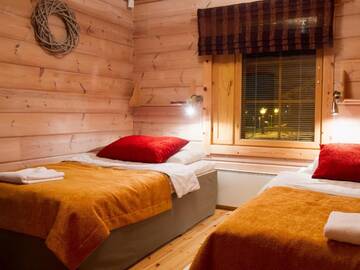 Фото номера Полулюкс с сауной Отель Lapland Hotels Ounasvaara Chalets г. Рованиеми 6